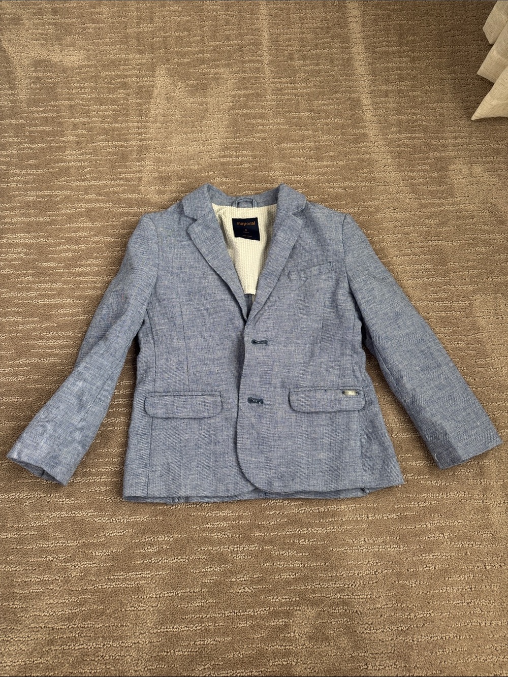 Mayoral Light Blue Boys' Tailored Blazer